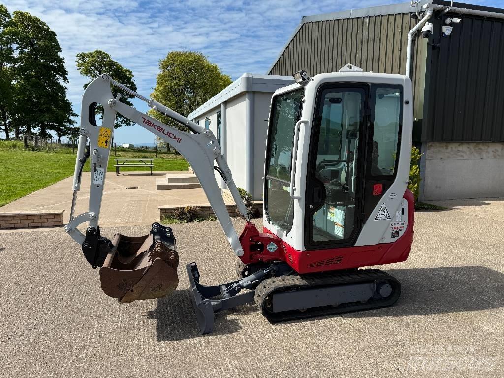 Takeuchi TB 216 Mini ekskavatoriai < 7 t