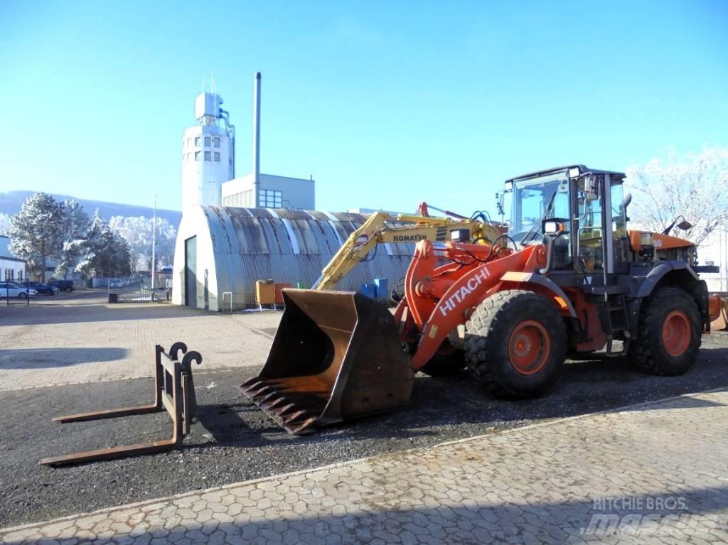Hitachi ZW 180 Naudoti ratiniai krautuvai