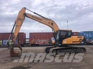 Hyundai HX 220 L Vikšriniai ekskavatoriai