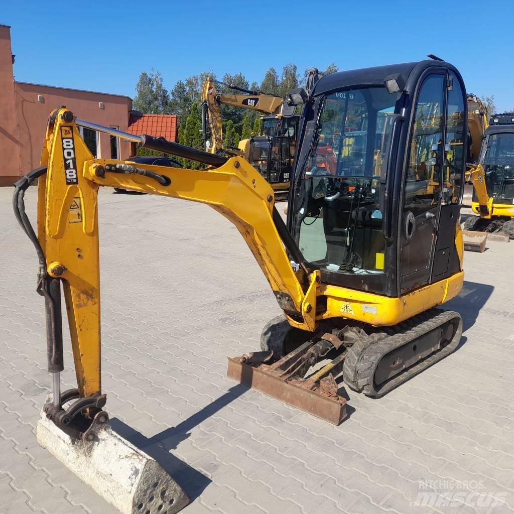 JCB 8018 CTS Mini ekskavatoriai < 7 t