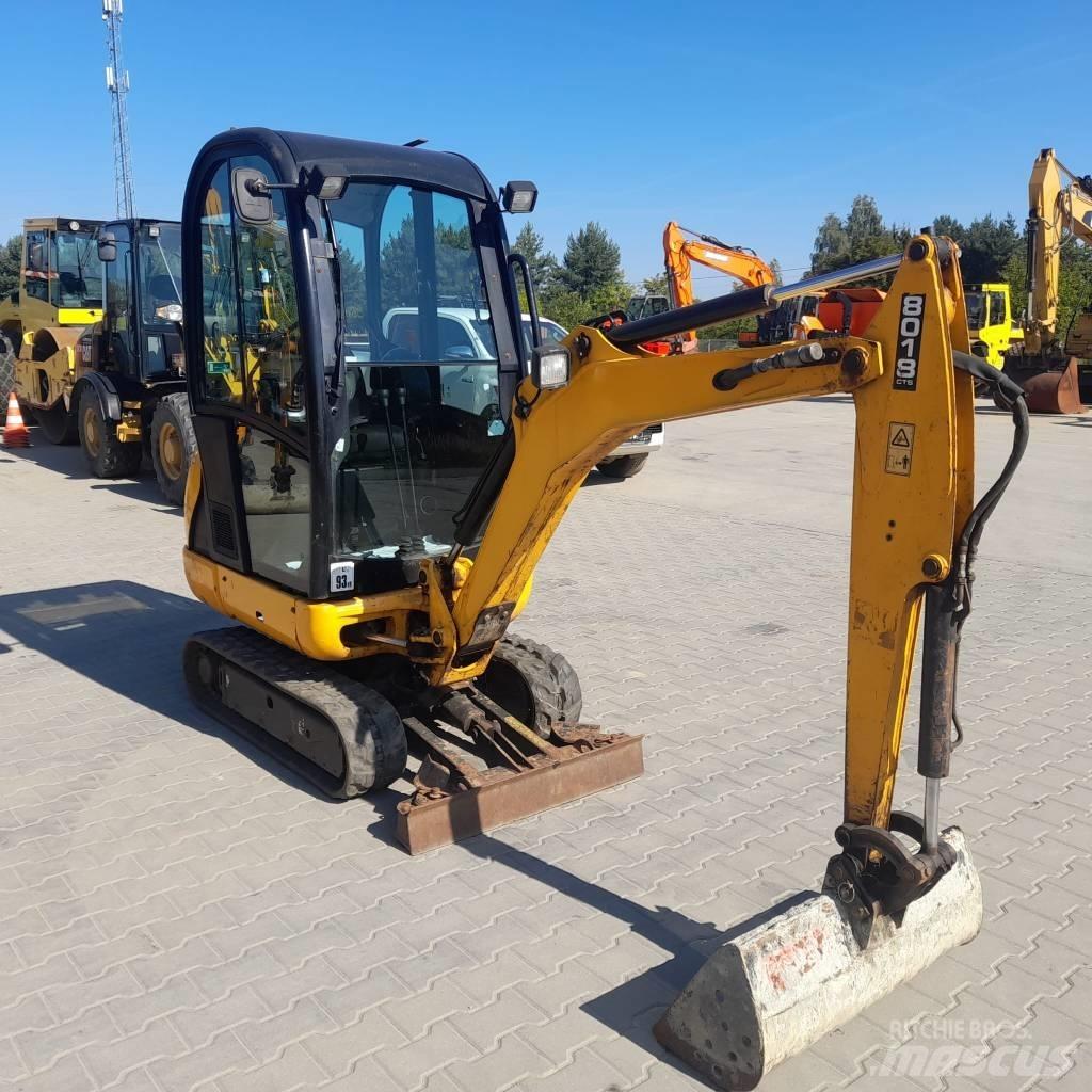 JCB 8018 CTS Mini ekskavatoriai < 7 t