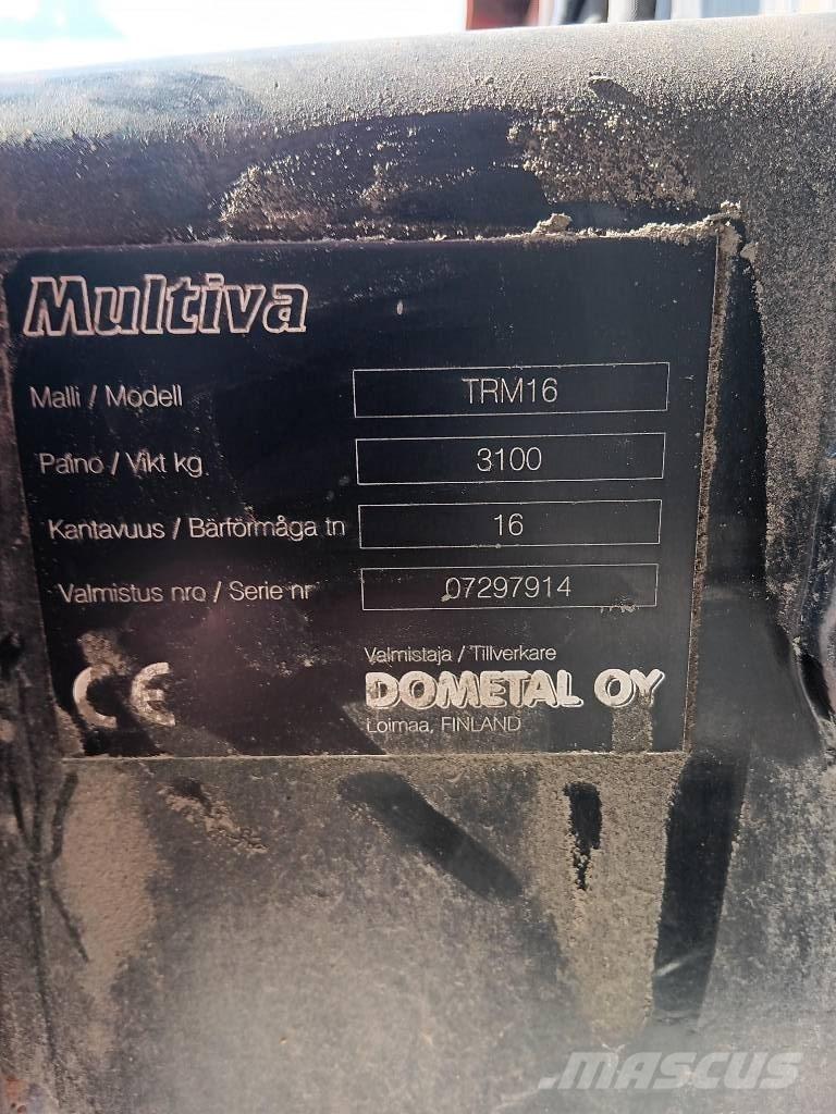 Multiva TRM 16 Savivartės priekabos