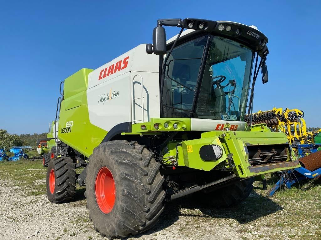 CLAAS Lexion 650 Derliaus nuėmimo kombainai