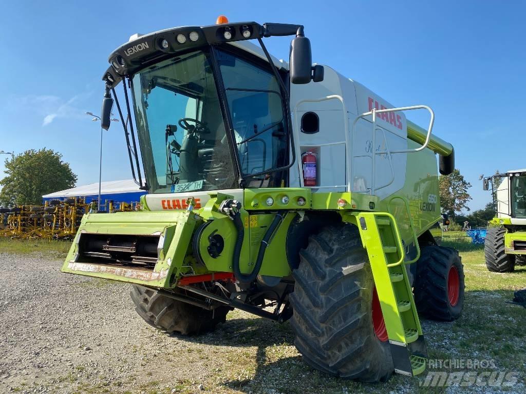 CLAAS Lexion 650 Derliaus nuėmimo kombainai