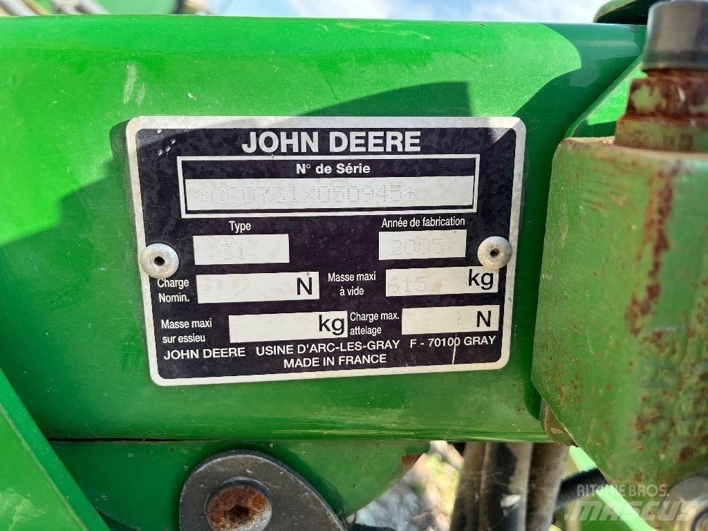 John Deere 731 Frontaliniai krautuvai ir ekskavatoriai