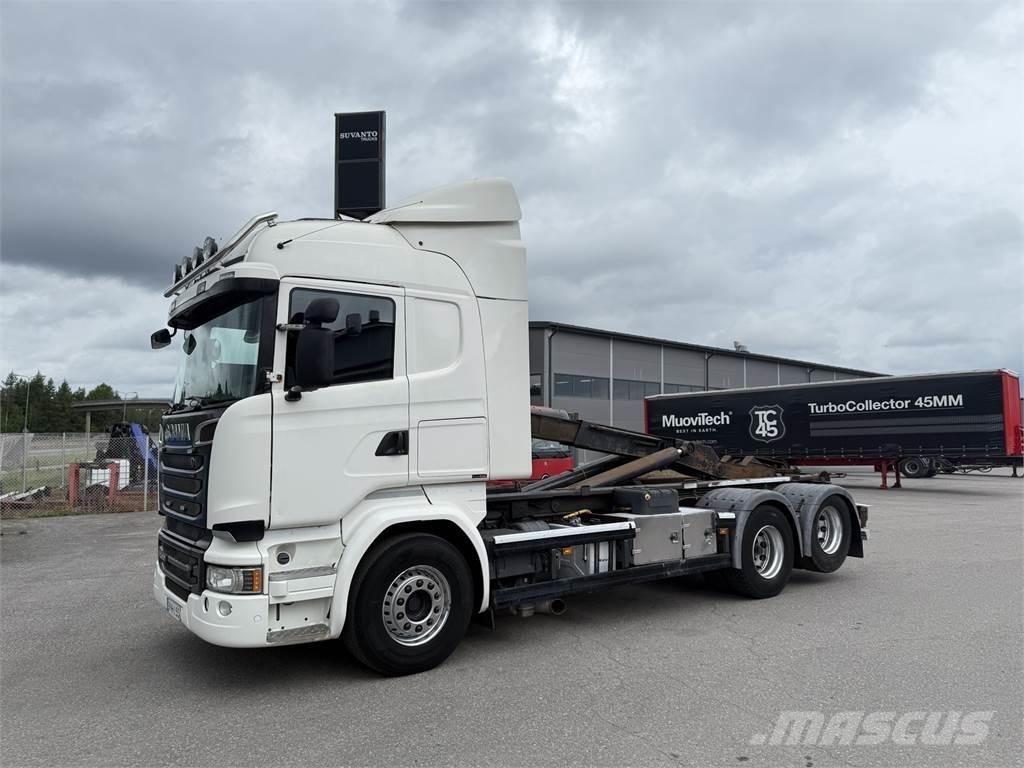 Scania R 520 6X2 Sunkvežimiai su keliamuoju kabliu