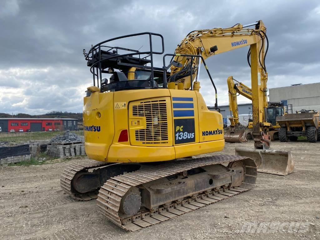 Komatsu PC 138 US Vikšriniai ekskavatoriai