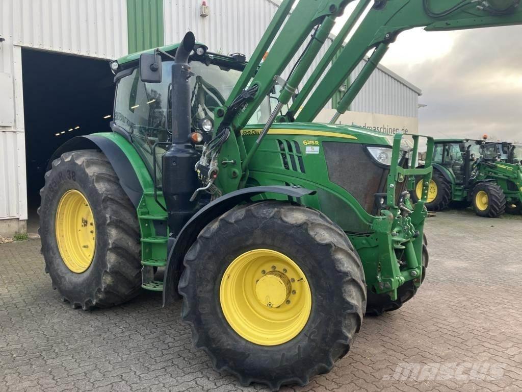 John Deere 6215R Traktoriai