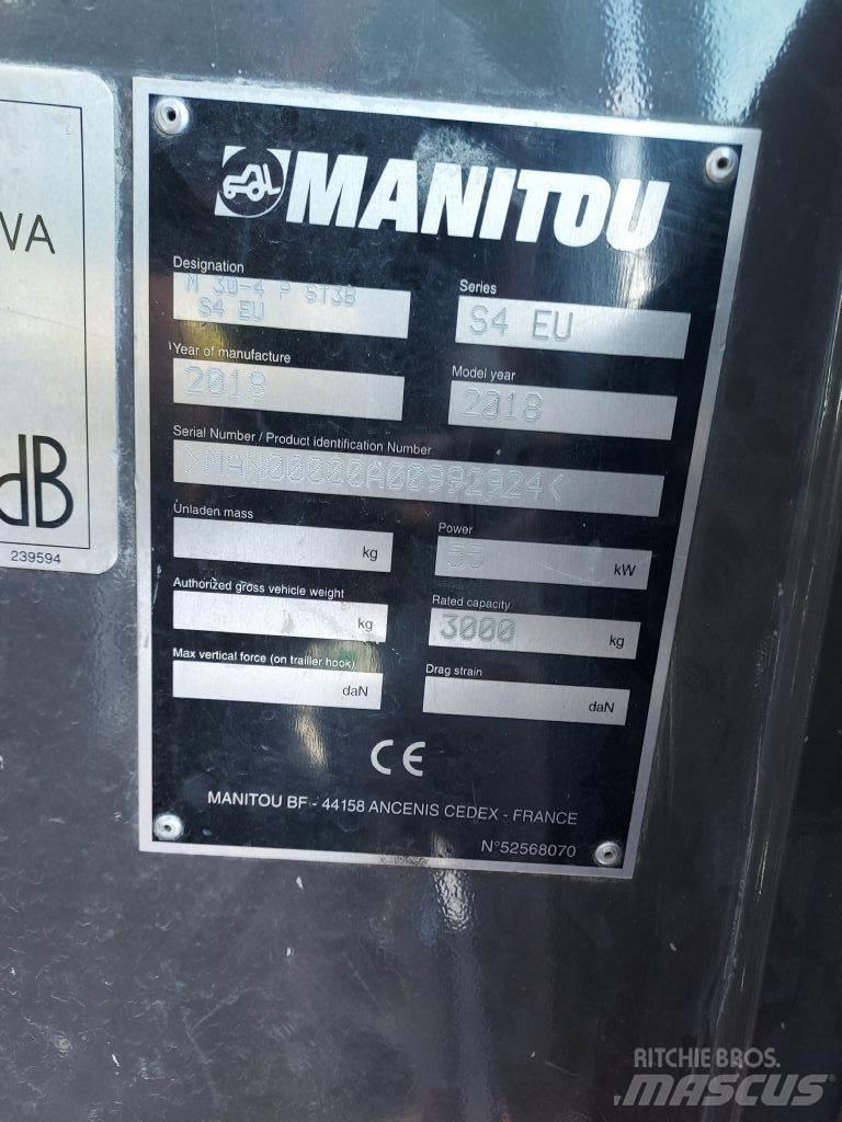 Manitou M 30.4 Visureigiai krautuvai