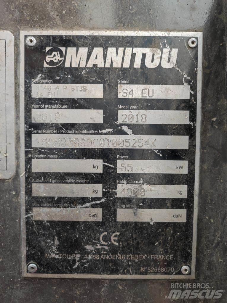 Manitou M 40.4 Visureigiai krautuvai