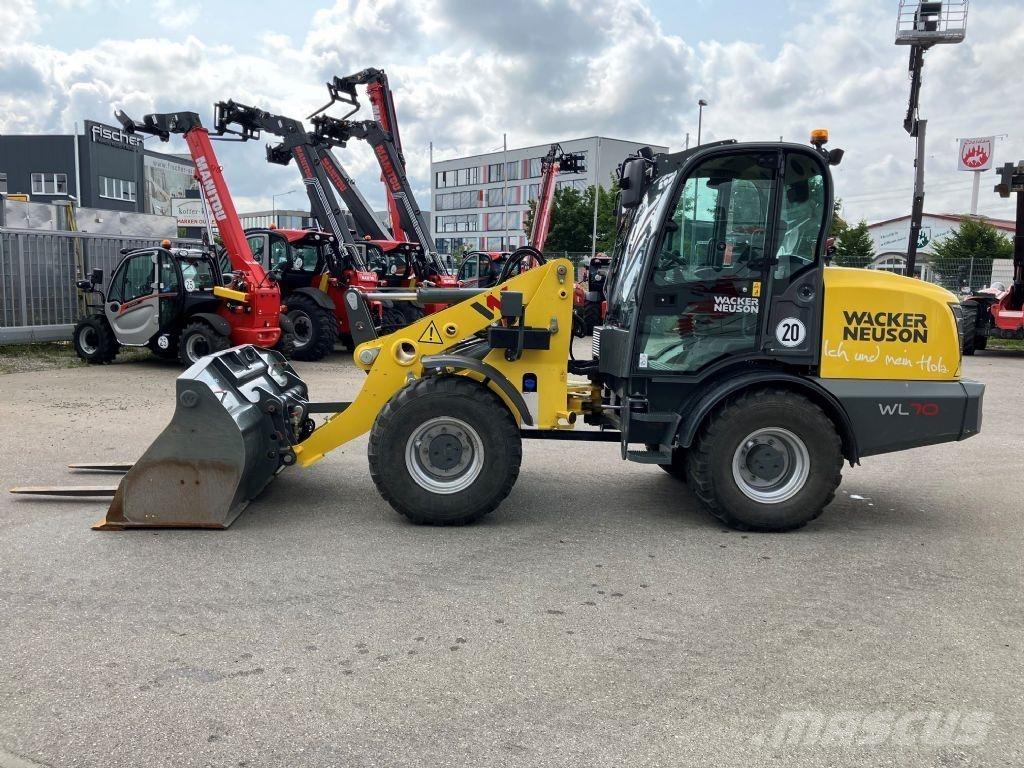 Wacker WL 70 Naudoti ratiniai krautuvai