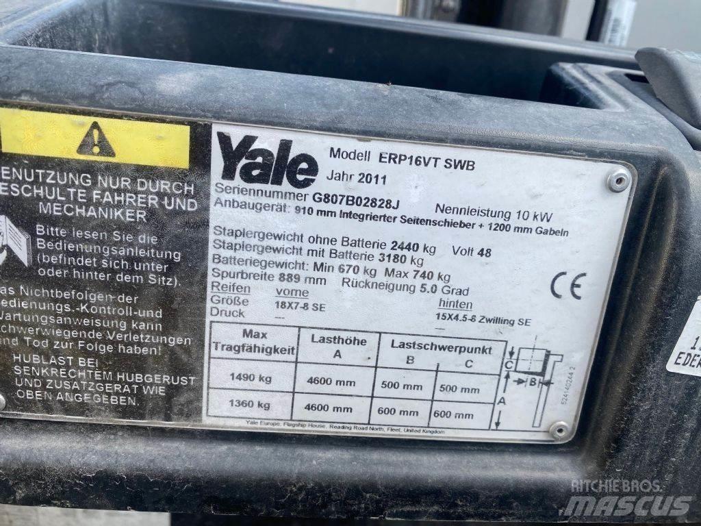 Yale ERP 16VT Elektriniai šakiniai krautuvai