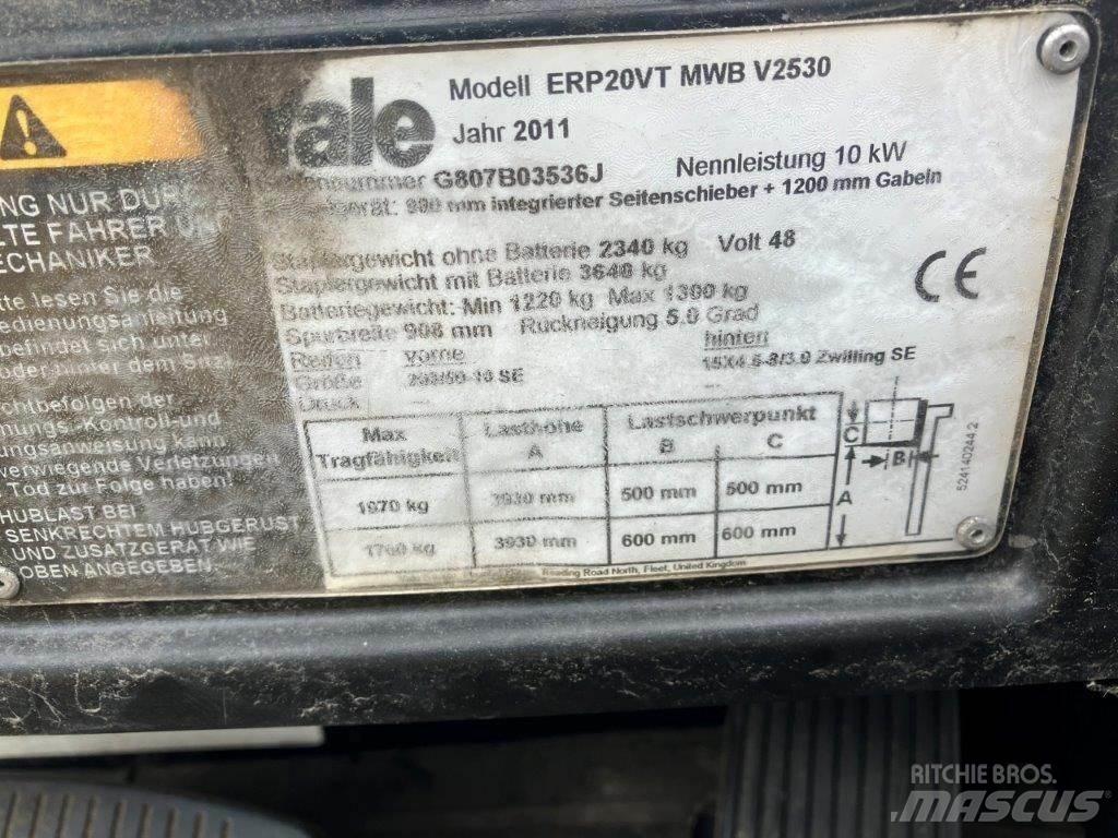 Yale ERP 20VT Elektriniai šakiniai krautuvai