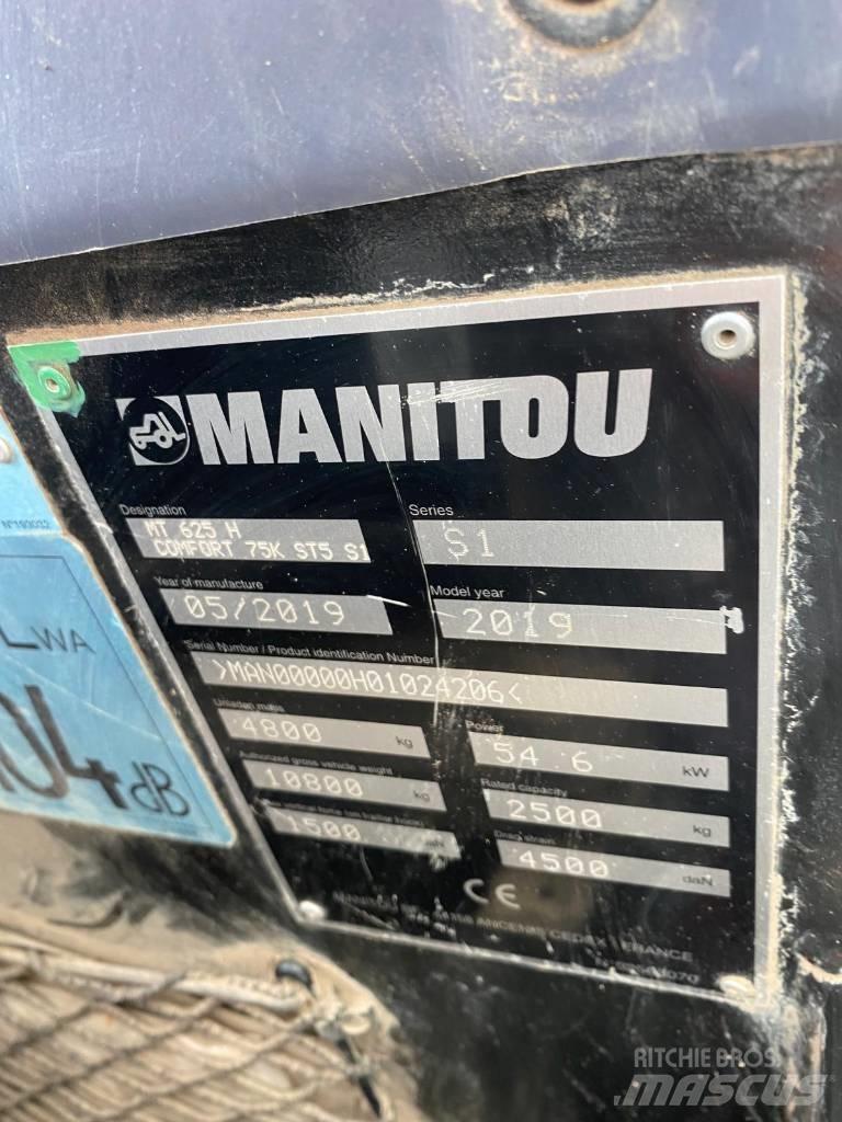 Manitou MT 625 H Teleskopiniai krautuvai