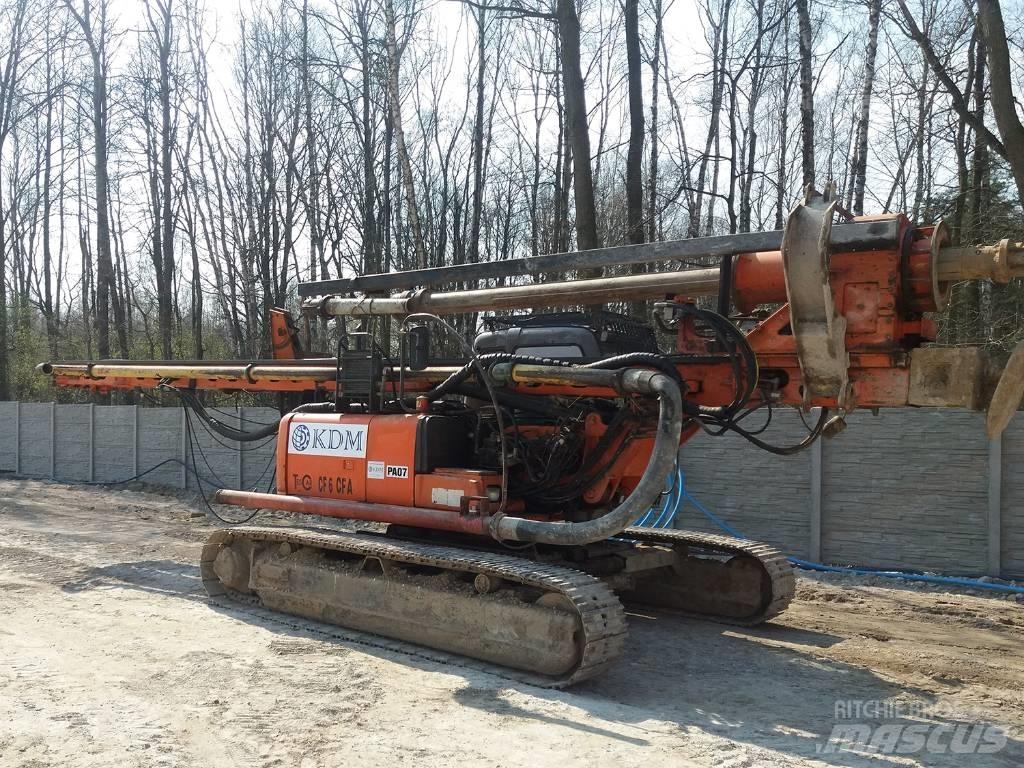 Tescar CF6 CFA Polių kalimo technika