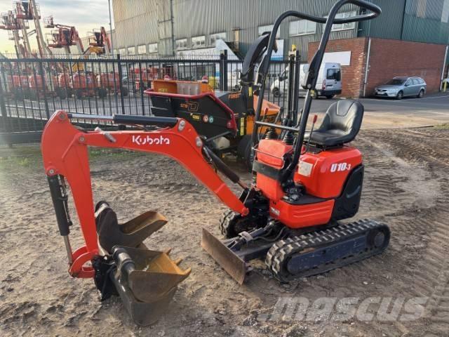 Kubota U 10-3 Mini ekskavatoriai < 7 t