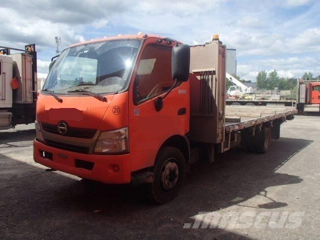 Hino 195 Platformos/ Pakrovimas iš šono