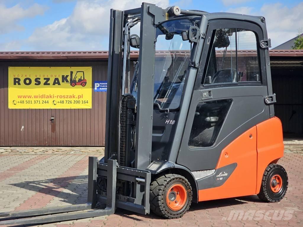 Linde H18T-01 LPG (dujiniai) krautuvai
