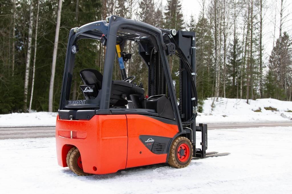 Linde E16C-02 Elektriniai šakiniai krautuvai