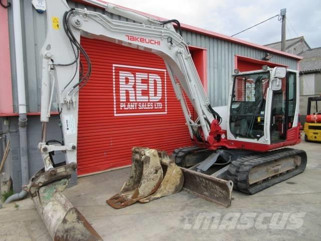 Takeuchi TB290-2 Vidutinės galios ekskavatoriai 7-12 t