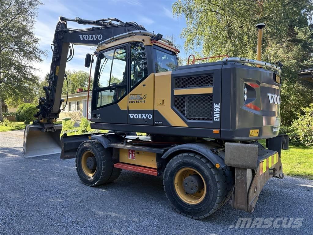 Volvo EW160E Ratiniai ekskavatoriai