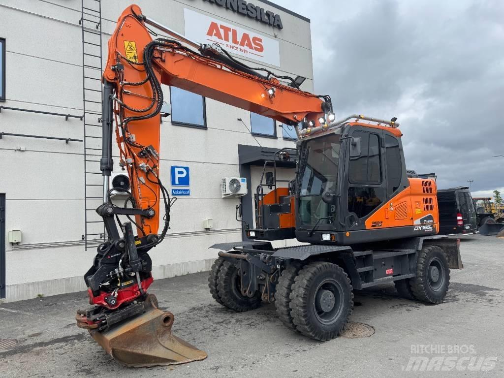 Doosan DX 165 W-5 Ratiniai ekskavatoriai