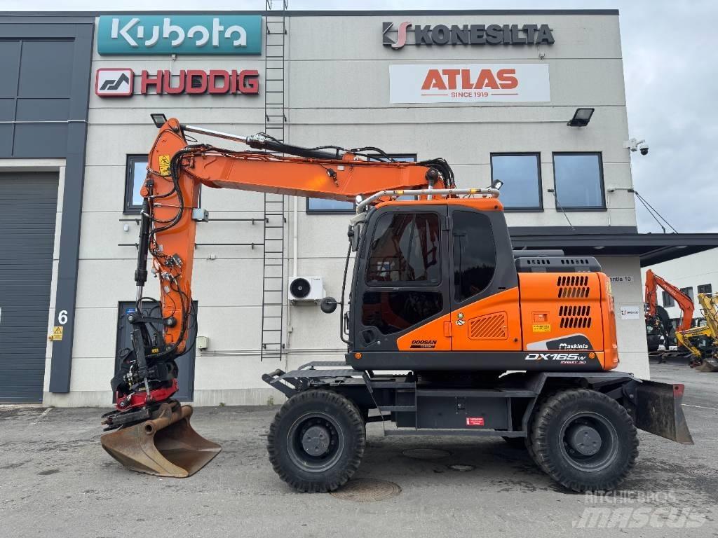 Doosan DX 165 W-5 Ratiniai ekskavatoriai