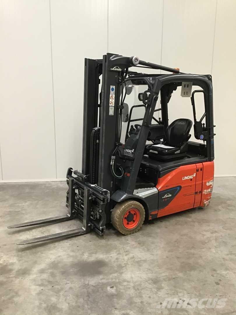 Linde E16 ION Elektriniai šakiniai krautuvai
