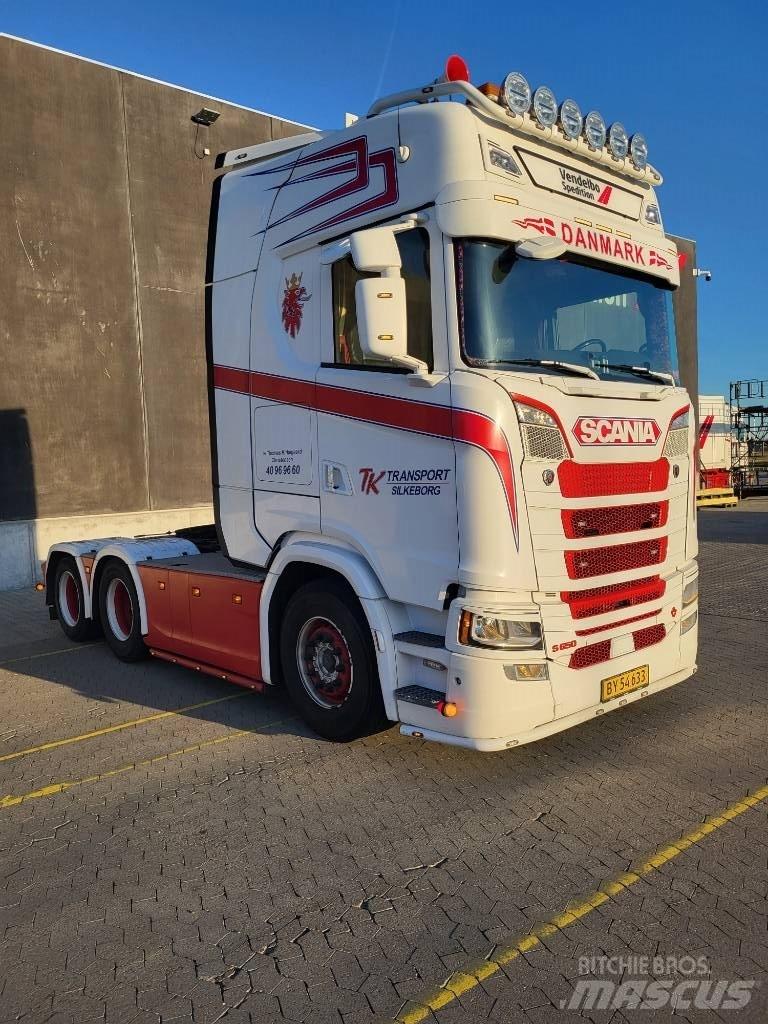 Scania S 650 Naudoti vilkikai