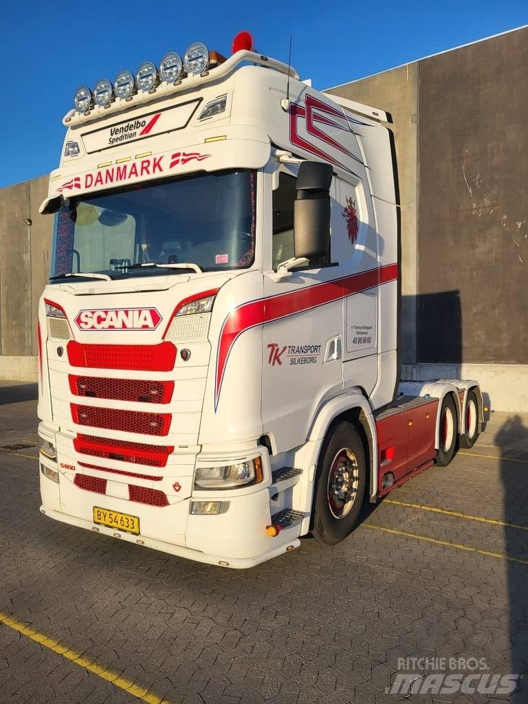Scania S 650 Naudoti vilkikai