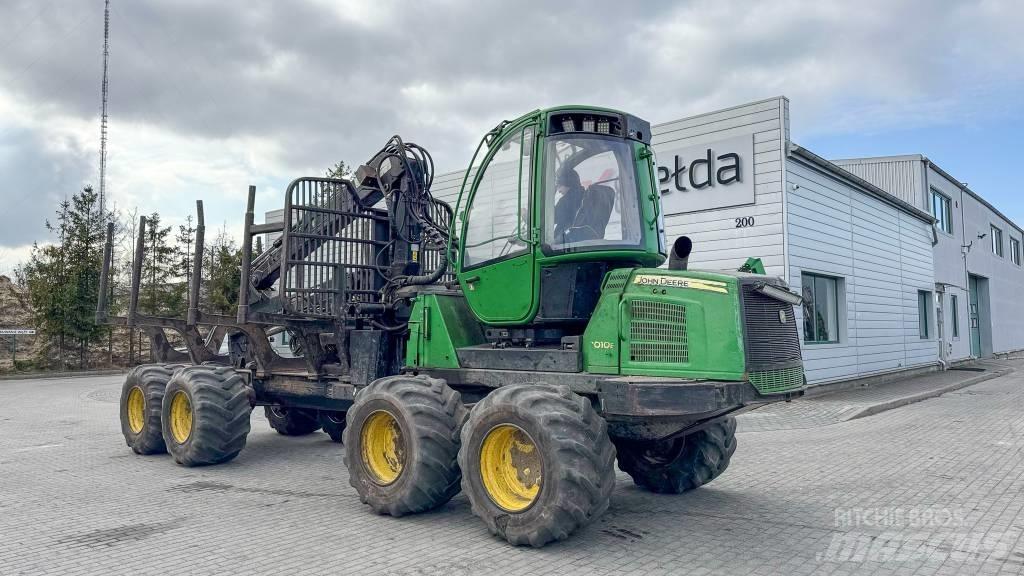 John Deere 1010 E Naudoti miškovežiai (Forvarderiai)
