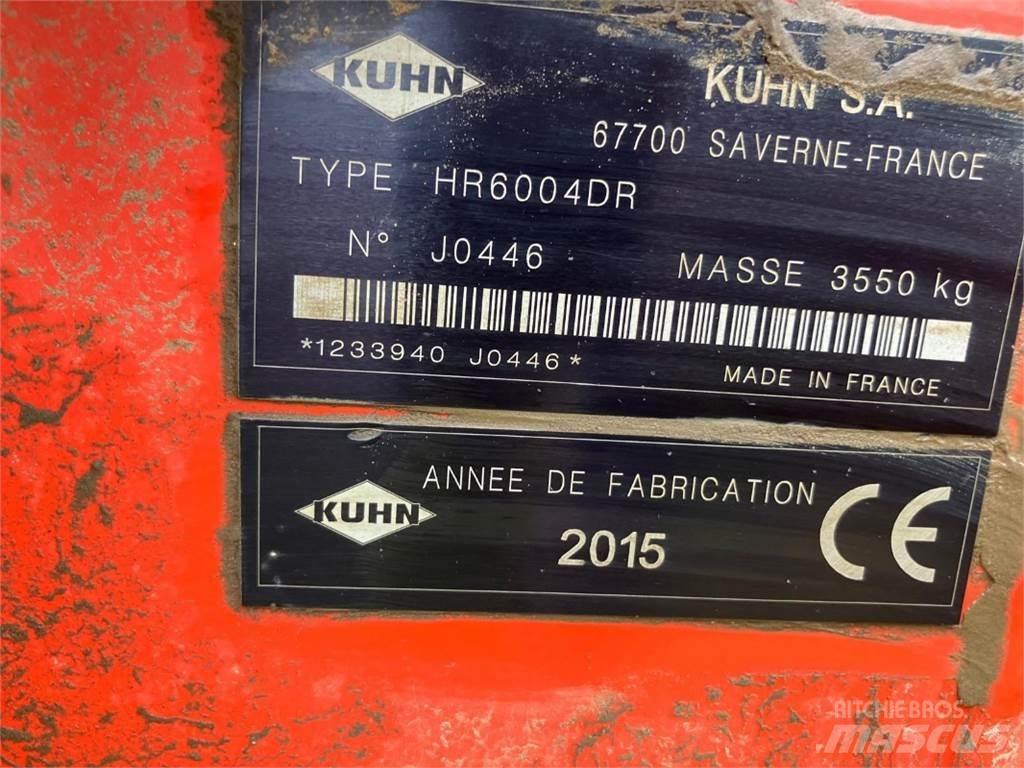 Kuhn HR 6004 DR Varomosios akėčios ir žemės frezos