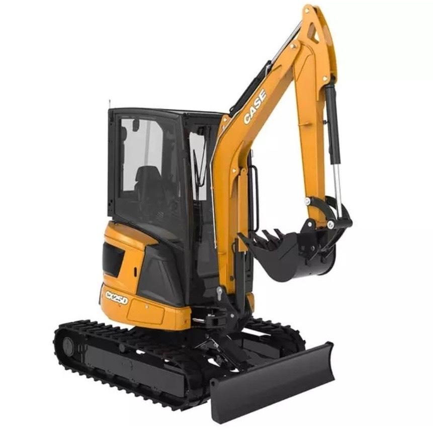 CASE CX 25 D Mini ekskavatoriai < 7 t