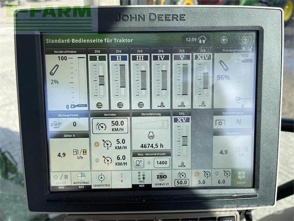 John Deere 6250r Traktoriai
