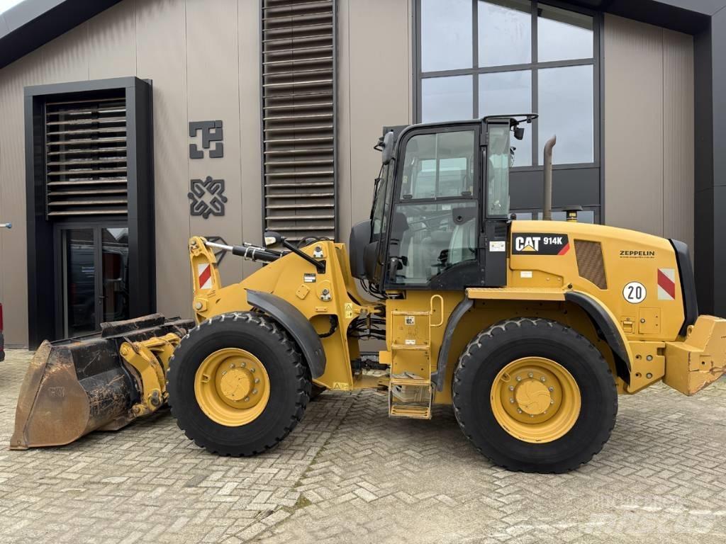 CAT 914K shovel Naudoti ratiniai krautuvai