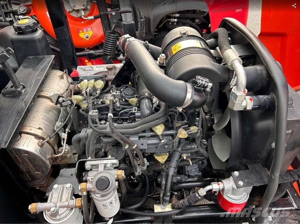 Jacobsen AR722D Trijų dalių pjaunamosios