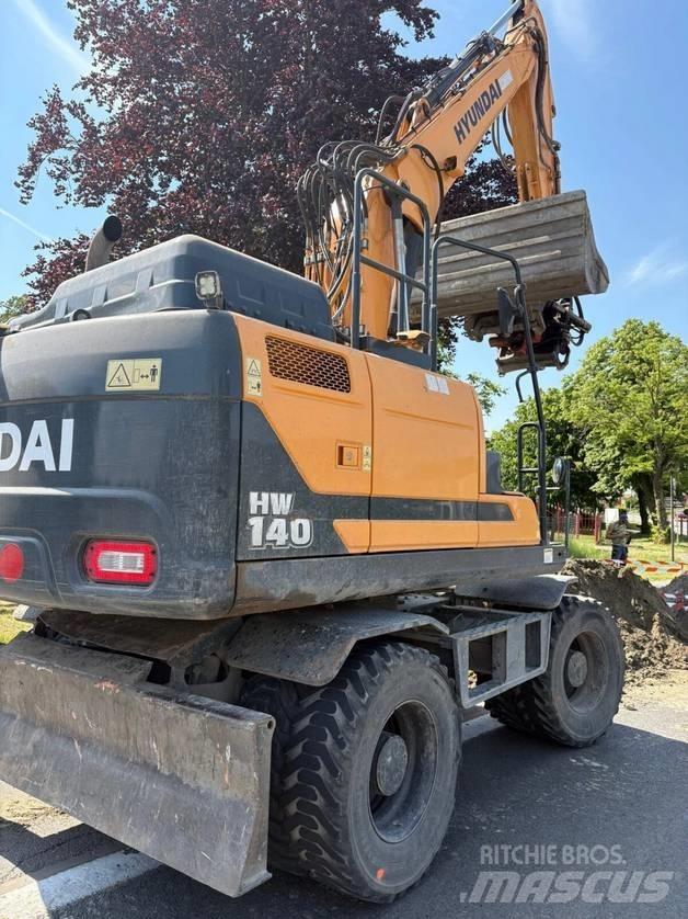 Hyundai HW 140 Ratiniai ekskavatoriai