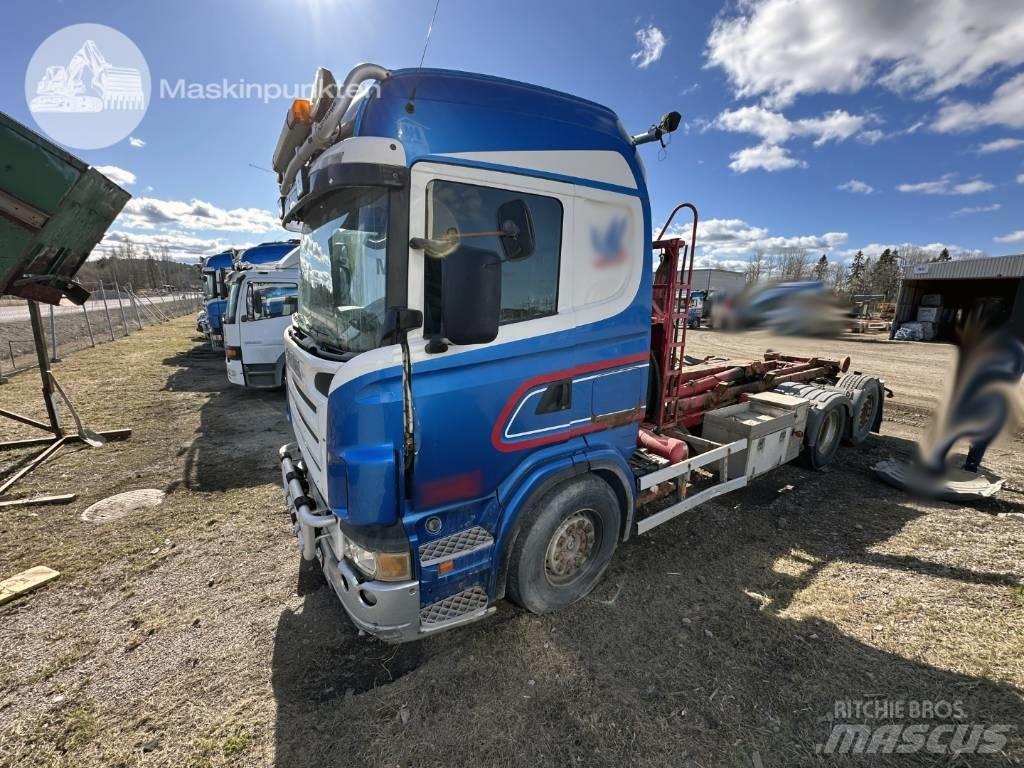 Scania R 470 LB Sunkvežimiai su keliamuoju kabliu