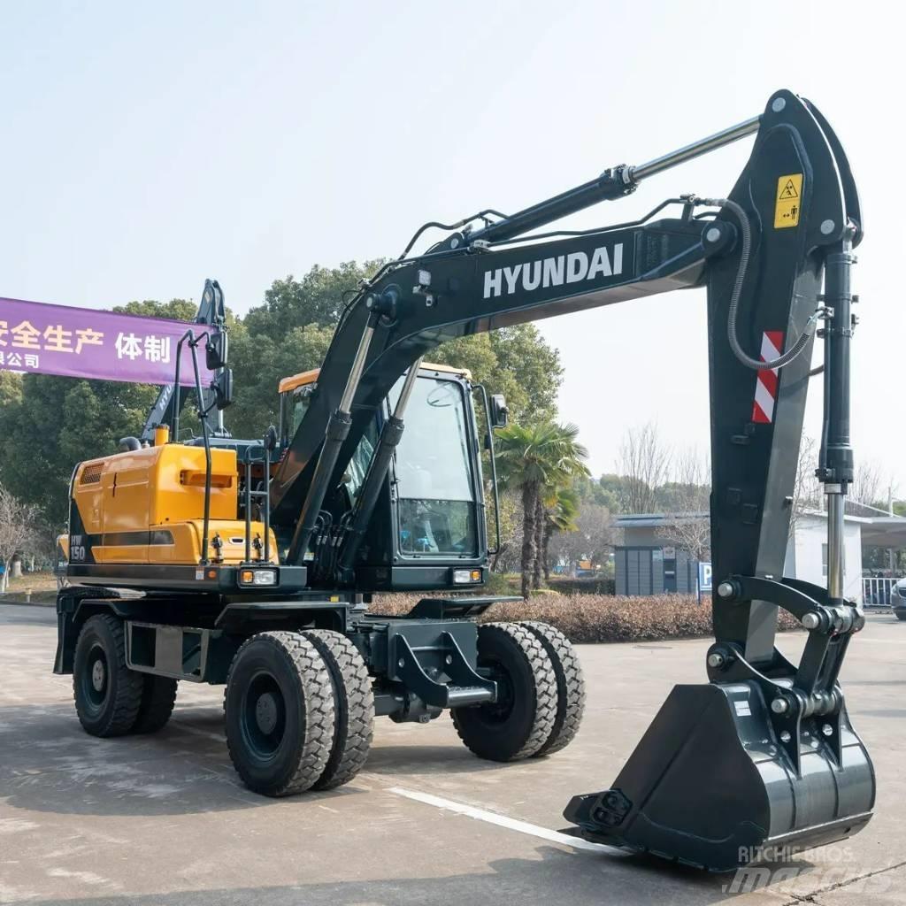 Hyundai HW 150 Ratiniai ekskavatoriai