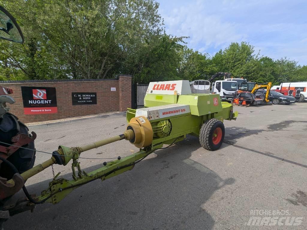 CLAAS Markant 55 Stačiakampių ryšulių presai