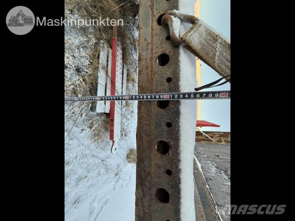 Krone SD flaktrailer Bortinių sunkvežimių priekabos su nuleidžiamais bortais