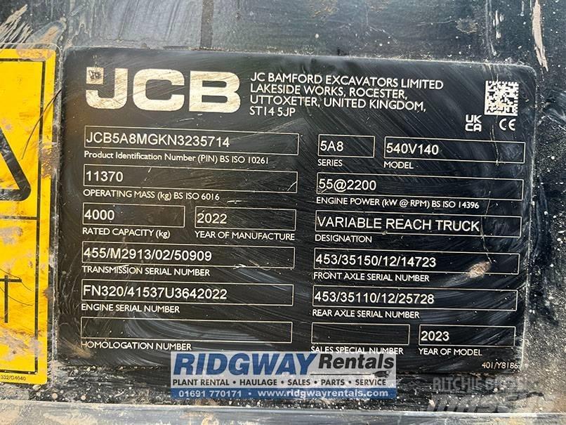 JCB 540-140 Teleskopiniai krautuvai
