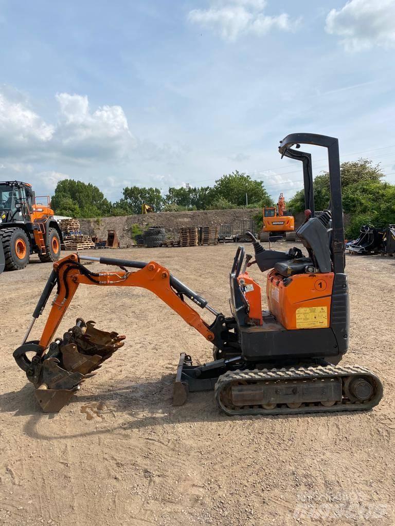 Doosan DX 10 Z Mini ekskavatoriai < 7 t