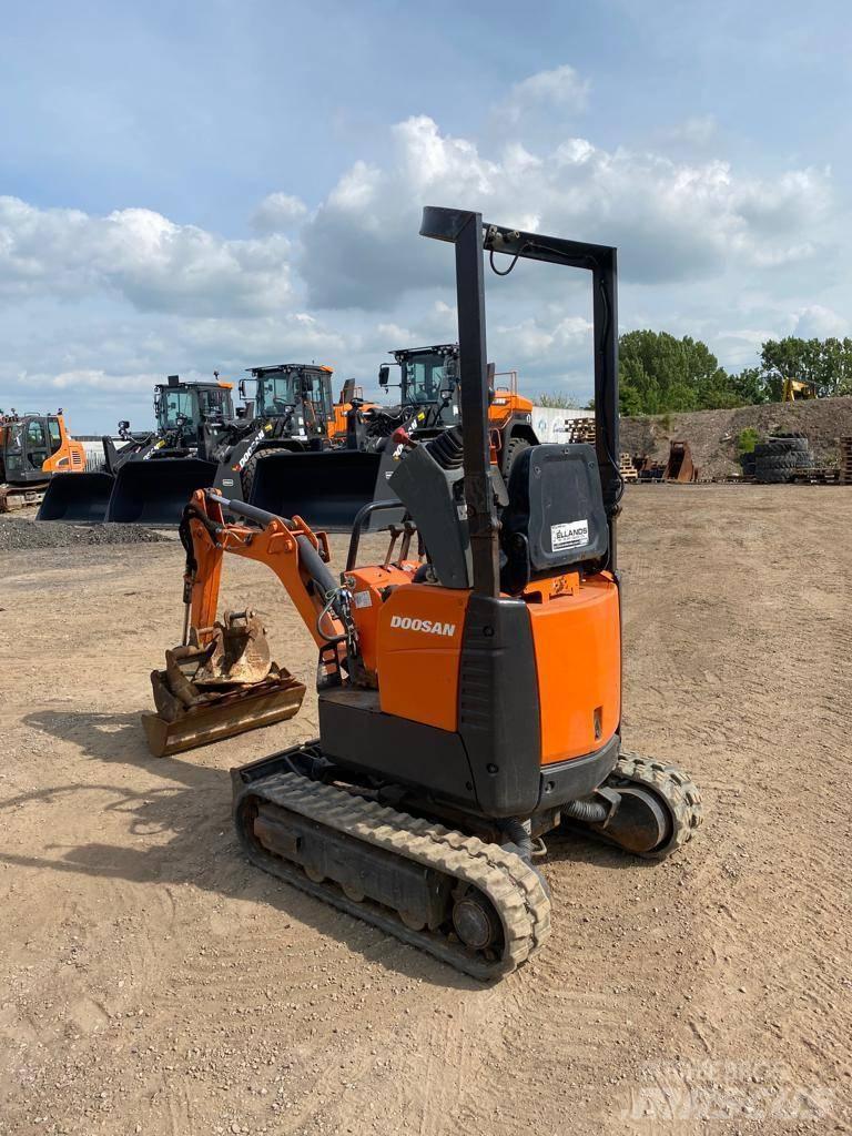 Doosan DX 10 Z Mini ekskavatoriai < 7 t