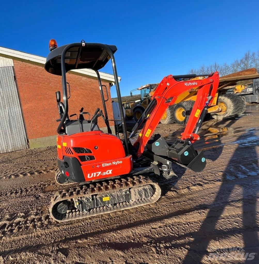 Kubota U 17-3 Mini ekskavatoriai < 7 t