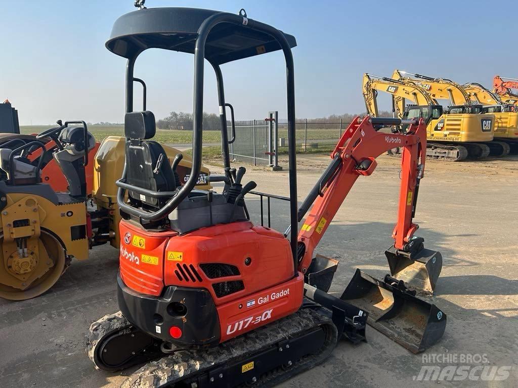 Kubota U 17-3 Mini ekskavatoriai < 7 t