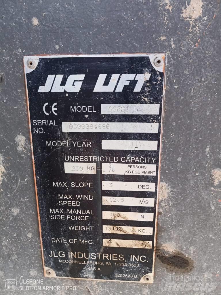 JLG 660 SJ Teleskopiniai keltuvai