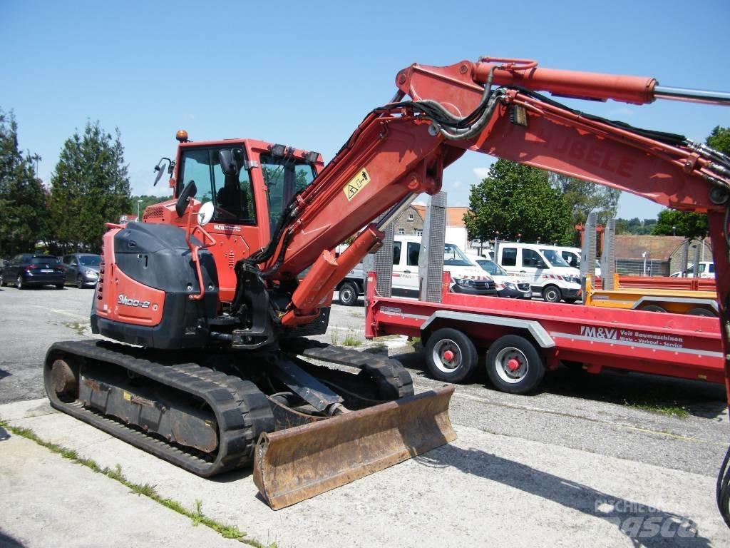 Yanmar SV 100-2 Vidutinės galios ekskavatoriai 7-12 t