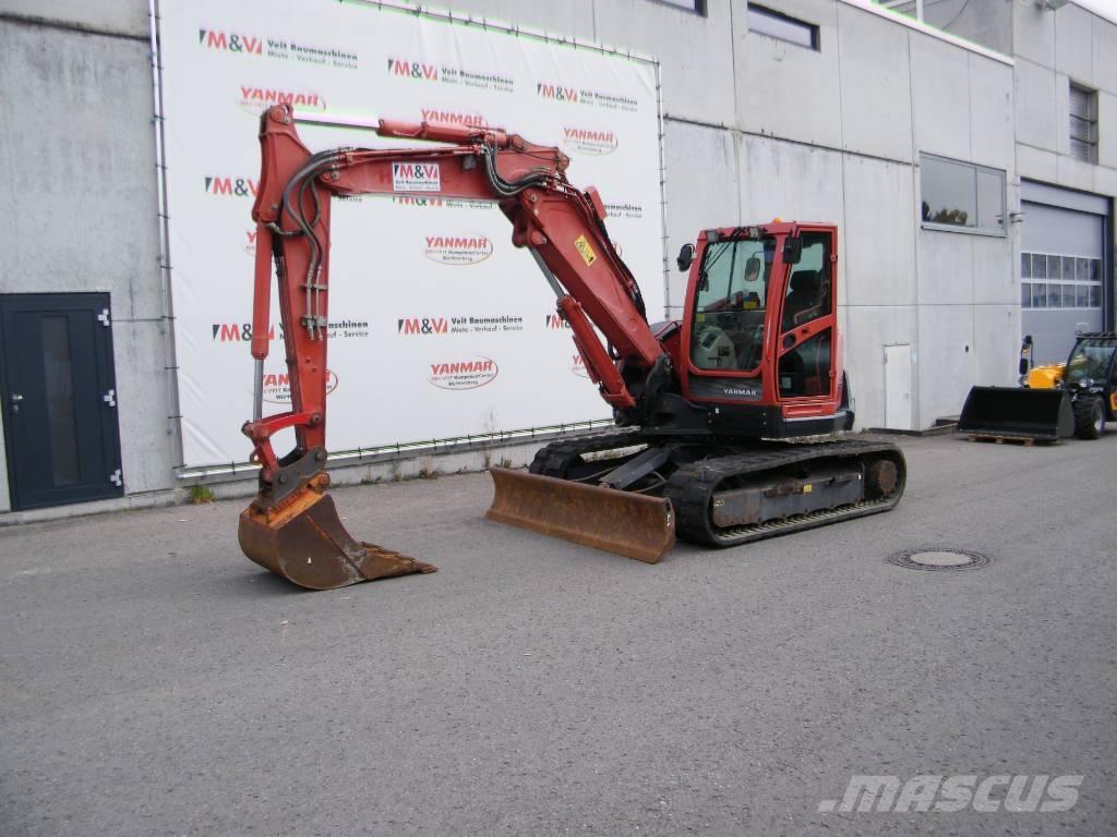 Yanmar SV 100-2 Vidutinės galios ekskavatoriai 7-12 t