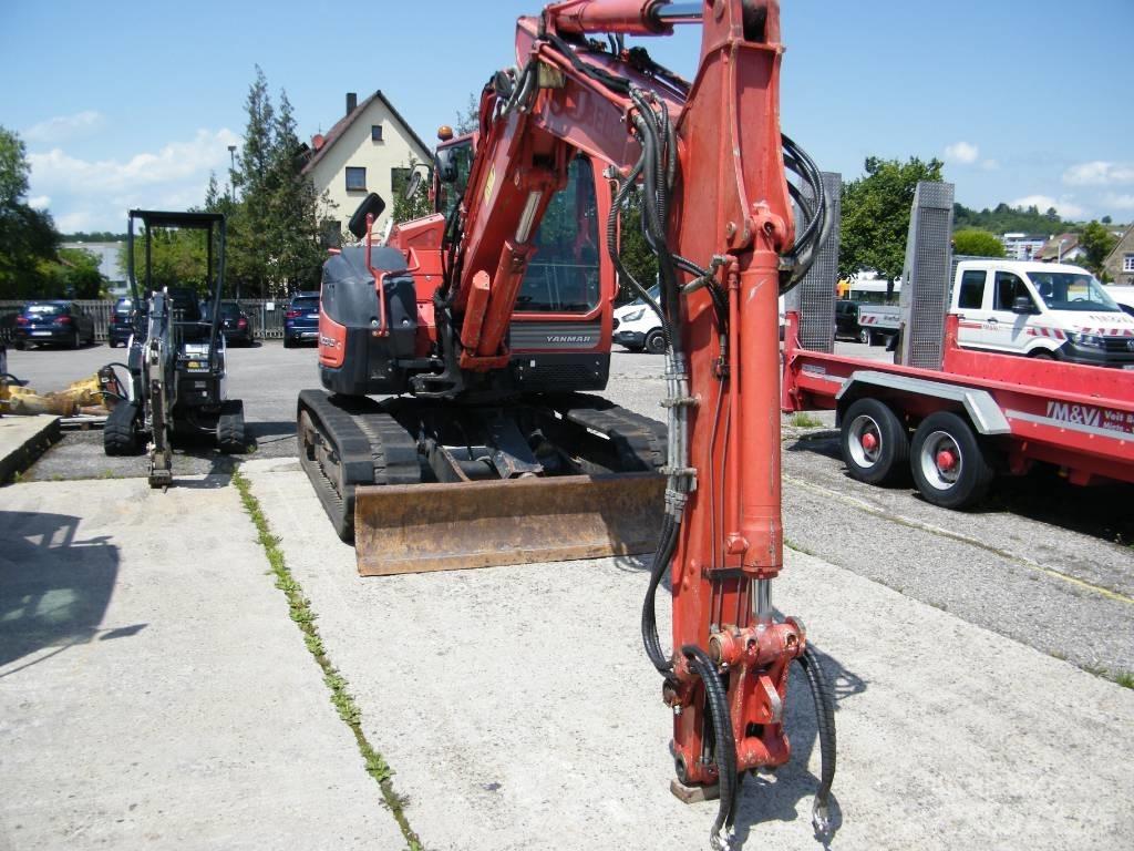 Yanmar SV 100-2 Vidutinės galios ekskavatoriai 7-12 t